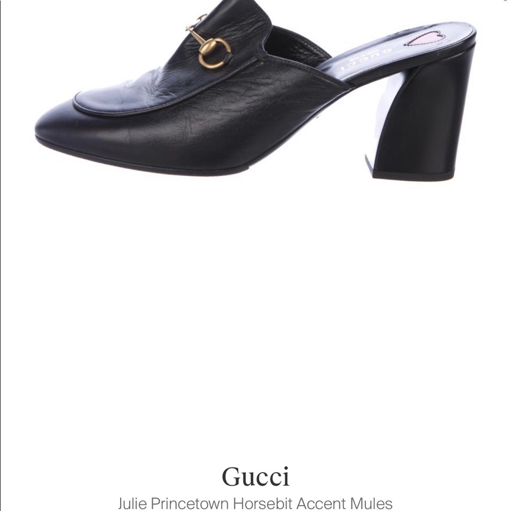Gucci Julie Horsebit Mule Princetown Loafers